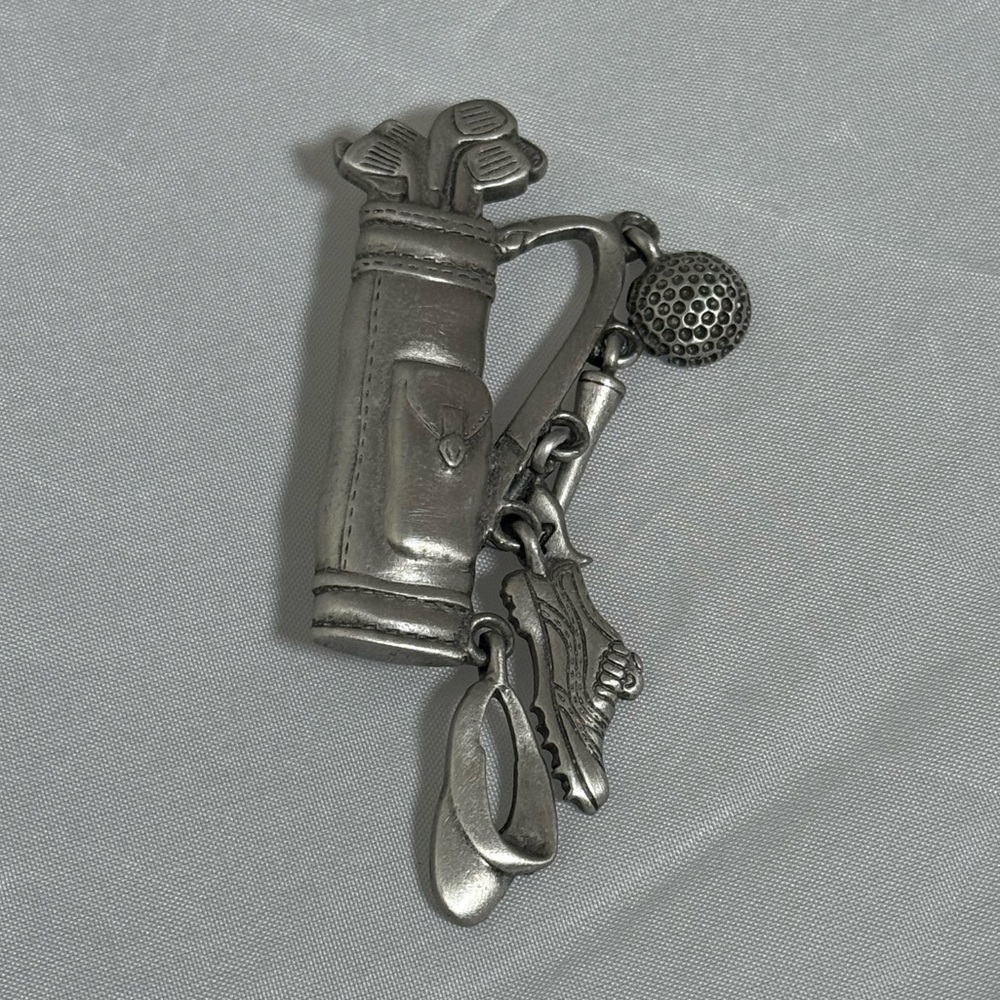 Sliver golf pin